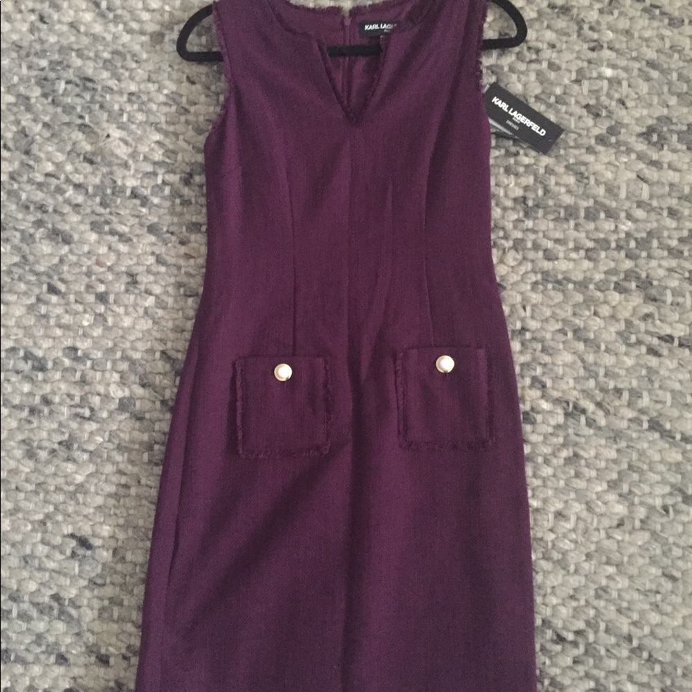 Karl Lagerfeld tweed dress